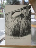 Albula Bahn Solisbrücke Solis  Postkarte   1
