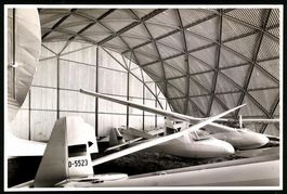 Fotografie Segelflug, Segelflugzeug mit 