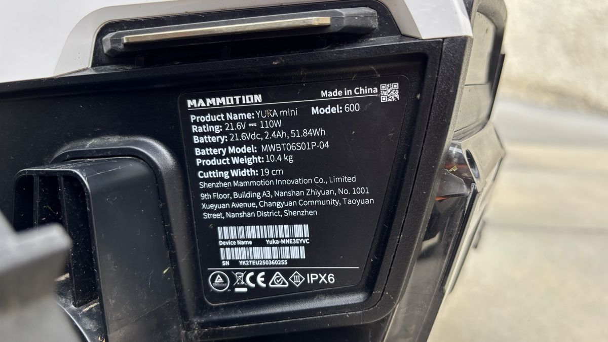 Mammotion Rasenmäher: Mähroboter Mammotion Yuka mini 600 – Gebraucht aus Grenchen von cbe07 3