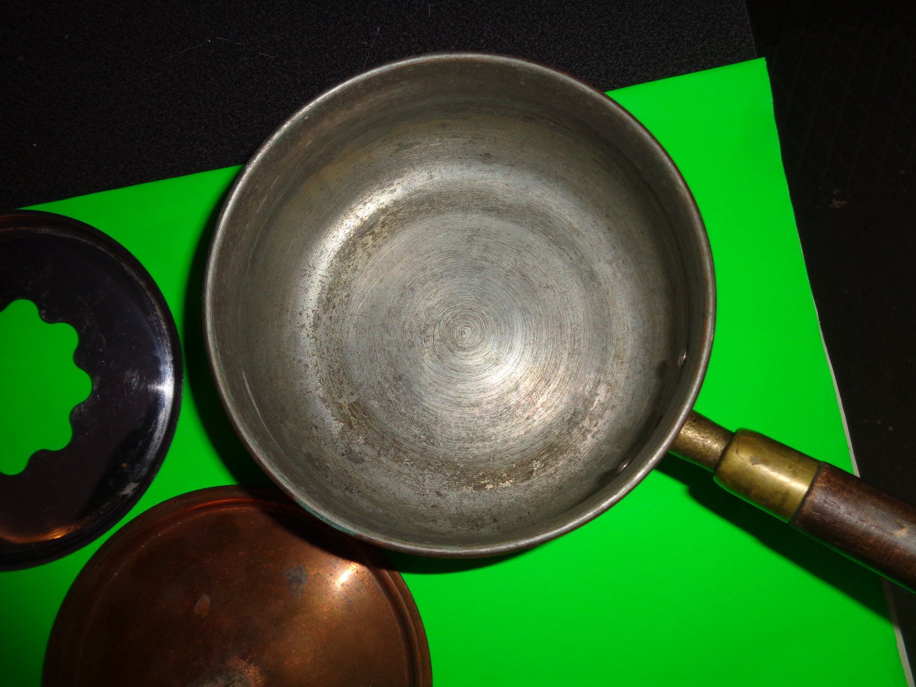 Pfannen: Kupferpfanne mit Einsatz, Vintage, retro Look – Gebraucht aus Termen von Zofingia01 5
