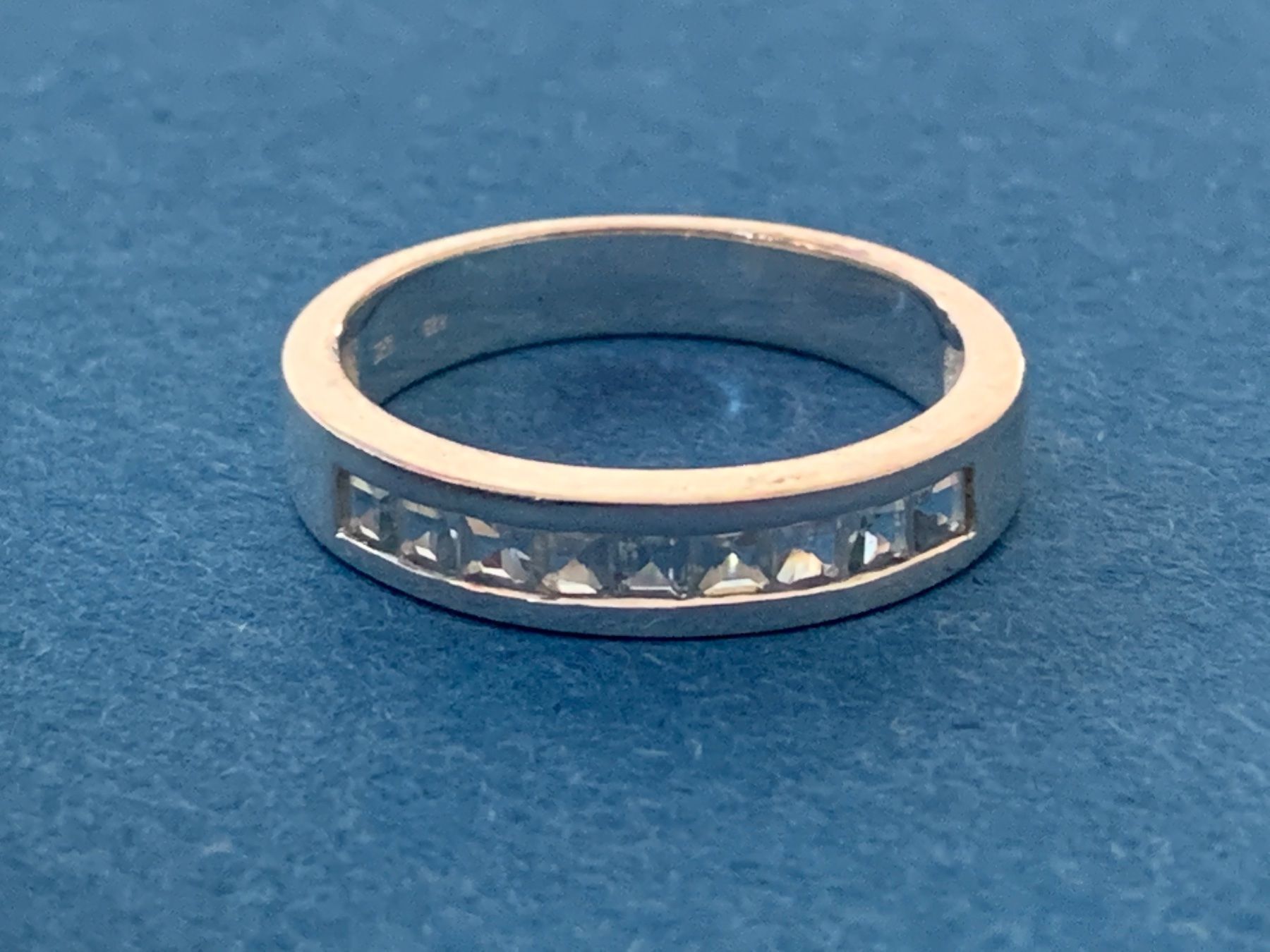 Bagues: Silberring hellblau elegant  (58) – D'occasion à Dittingen par Bijoubelle 5