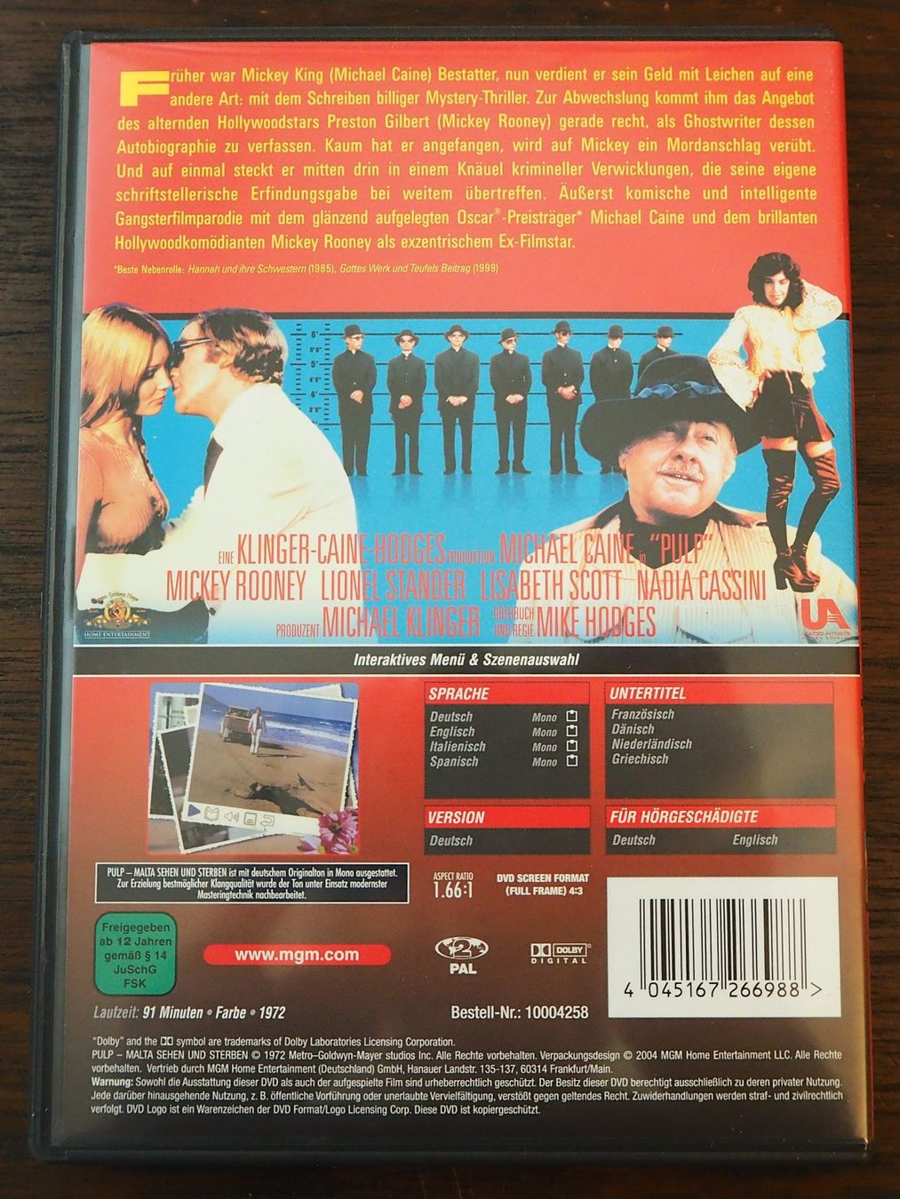 Alle DVDs: Pulp - Malta sehen und sterben / Michael Caine – Gebraucht aus Chur von big_5zx8 1