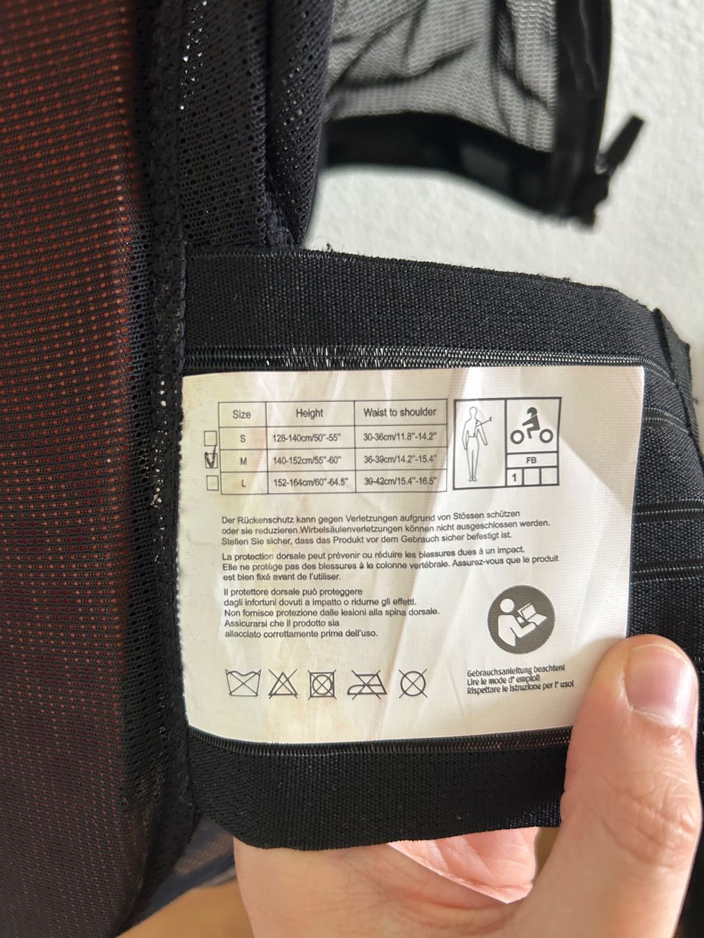 Protezioni & Imbottiture: TREVOLUTION Protektorenweste Kinder Gr.M – Usato da Ebikon venduto da magdasophia 2