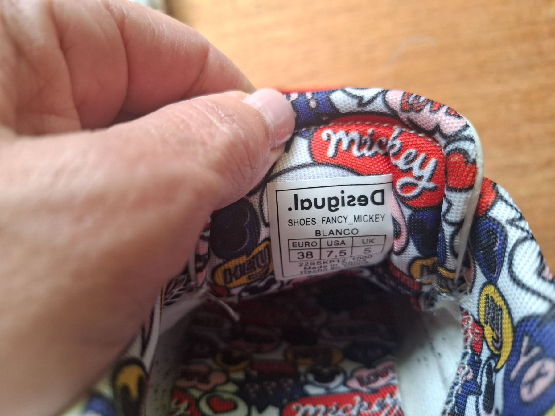 Desigual Scarpe da donna: Micky Mouse Desigual Limited Edition – Usato da Filet venduto da cla_9kqr 3