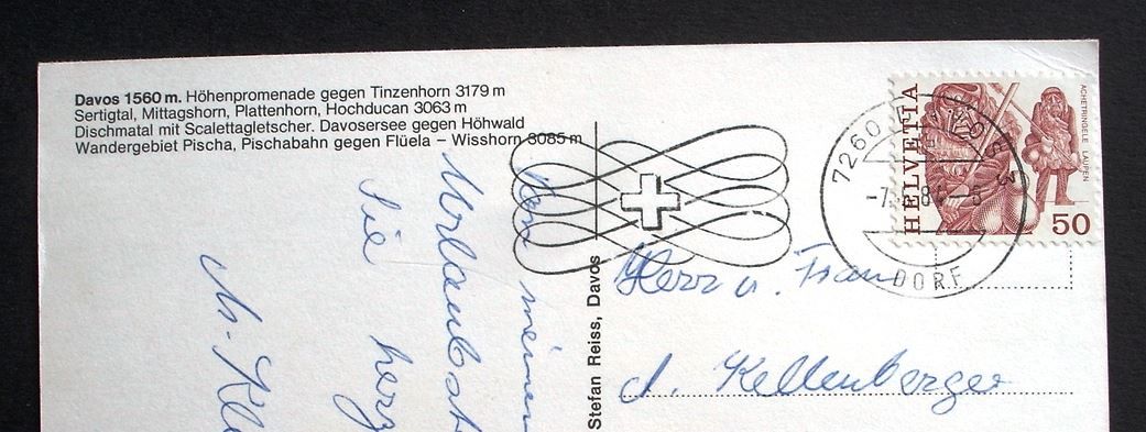 Cartes postales: DAVOS Sertigtal Dischmatal Piascha – D'occasion à Jona par philajona 1