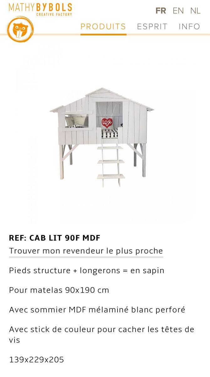 Betten: Lit Cabane pour Enfant Mathy By Bols – Gebraucht aus Geneve von Emma_Ge 9