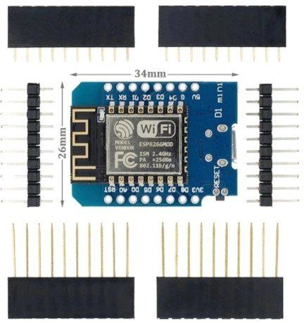 Componenti elettronici: D1-Mini ESP8266 MCU Board – Nuovo e nell'imballaggio originale da Illnau venduto da diy-shop