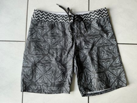 Damen Badeshorts von Roxy - Gr.S - Braun/Ecrue