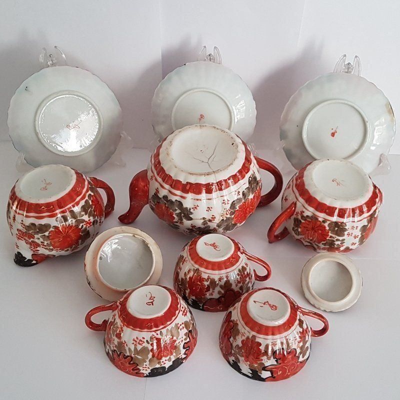 Set di piatti: Antikes Teeservice um 1900 Asiatica – Usato da Kaltbrunn venduto da Lexus3 3