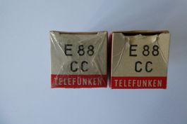 Röhren Telefunken E88CC NOS/NIB  2 Stück