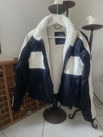 Frauen Winterjacke Hollister Gr. M Teddyfutter
