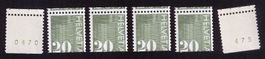1970_484_Rollenmarken IM BILD GETRENNT_2x mit NUMMER ! **