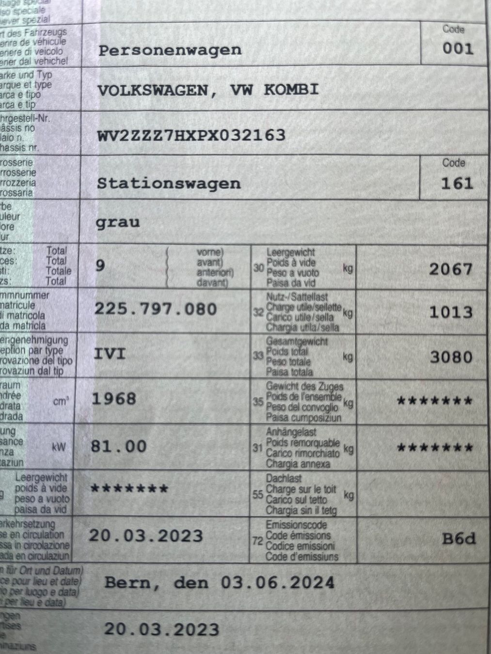 VW Automobili: VW T6.1 Caravelle – Usato da Jaberg venduto da tequila73 7