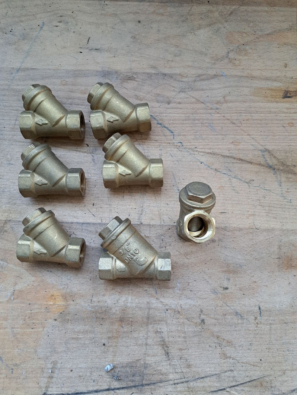 Sanitari: Leitungsfilter 1/2" Messing – Nuovo (secondo la descrizione) da Seengen venduto da Allshop1