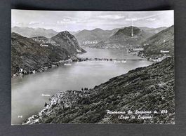 AK Panorama da Serpiano Lago di Lugano