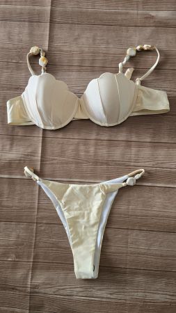 ​👙 Muschel Bikini - L - Mermaid Style