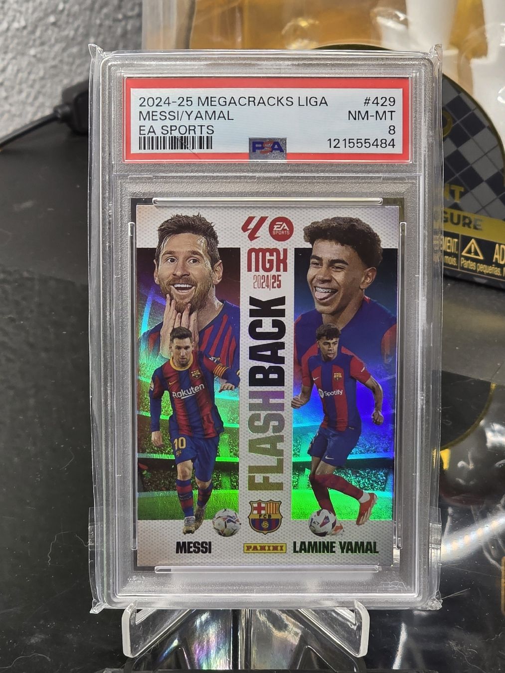 Panini Carte collezionabili: Carte de collection "Flashback" Lamine Yamal/Messi – Nuovo (secondo la descrizione) da Vevey venduto da ros2