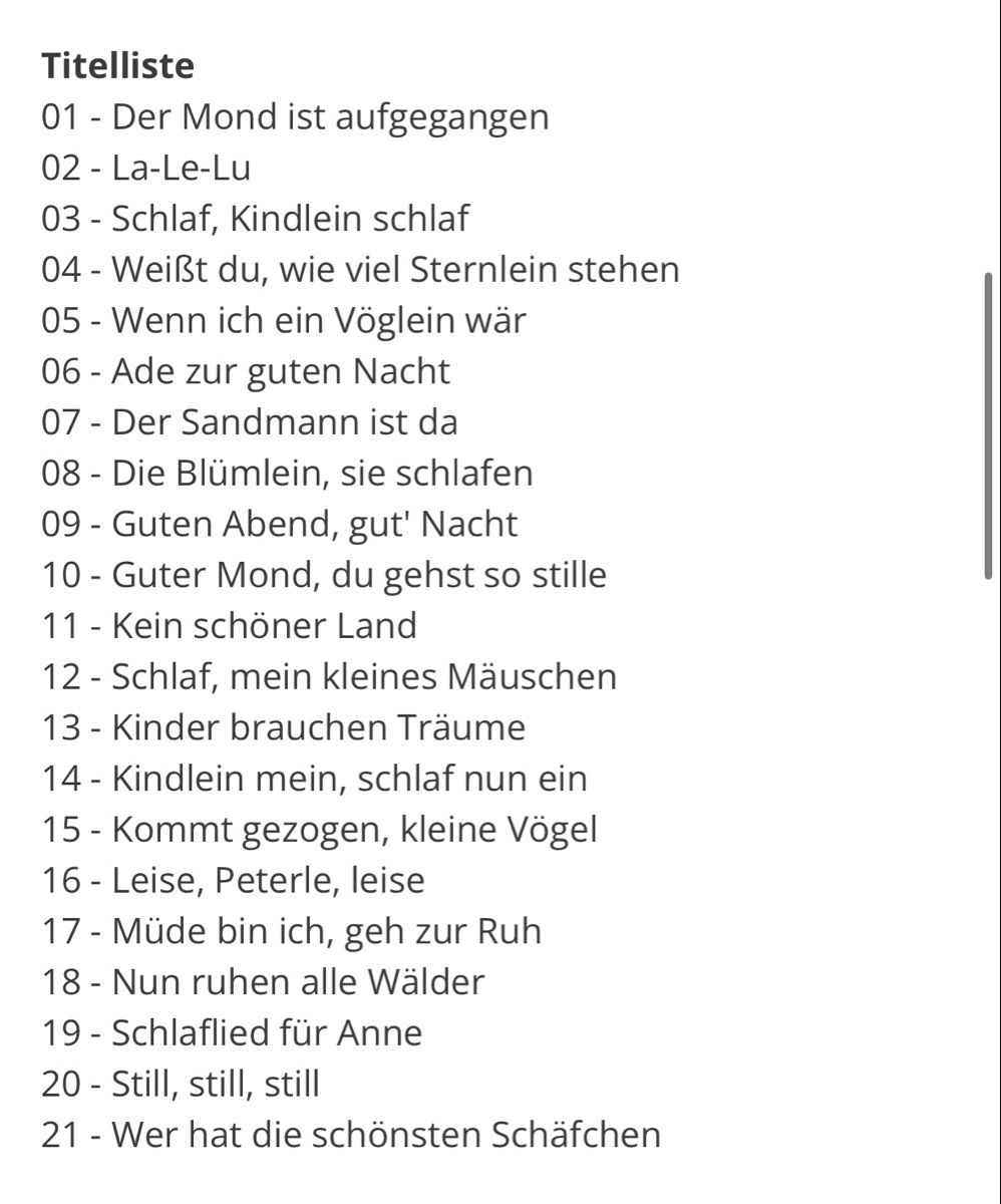 Audiolibri: Tonie-Figur Schlaflieder – Usato da Kaisten venduto da lesada_2 1