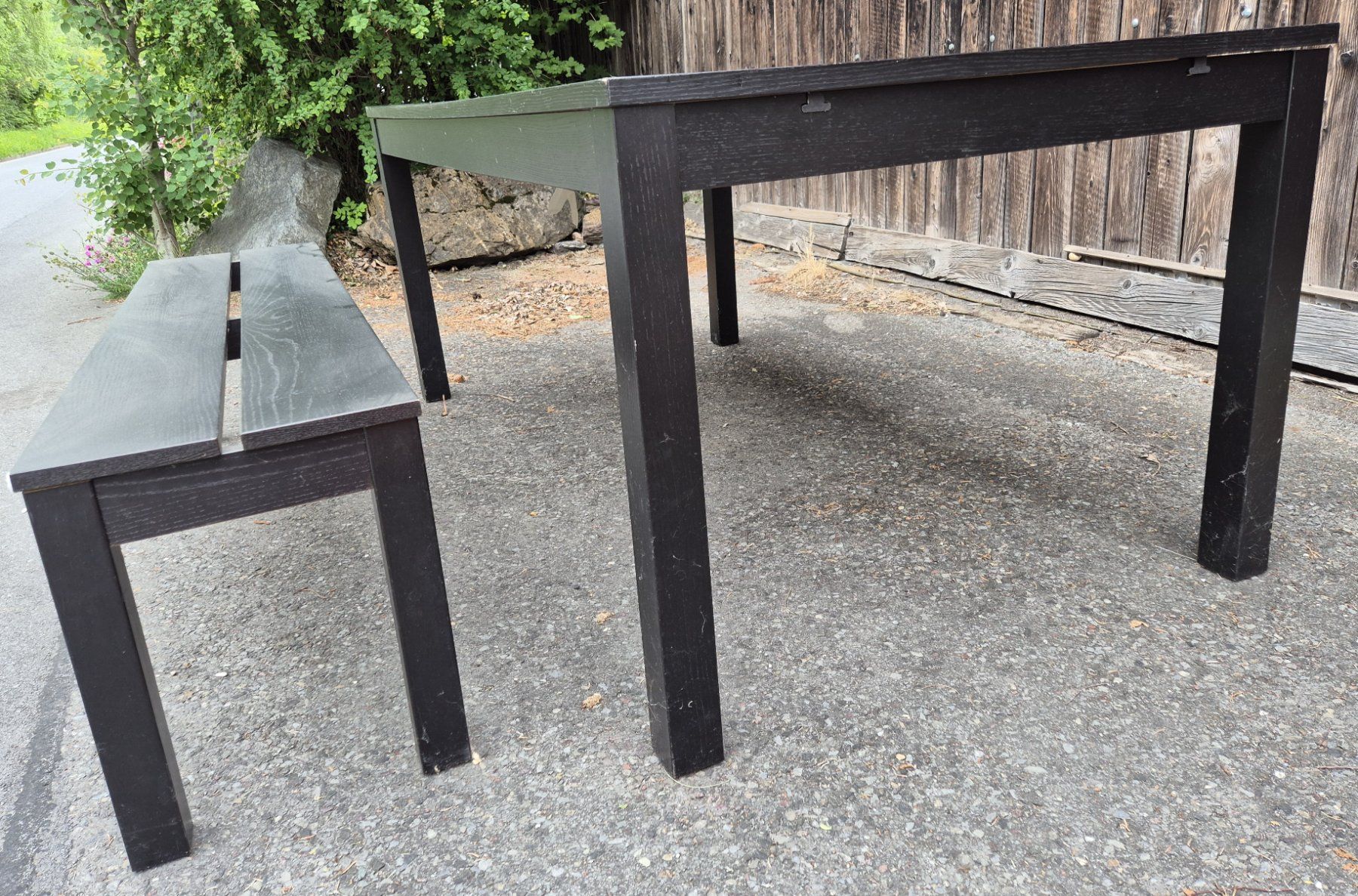 Ikea Set di tavolo e panche: Ikea BJURSTA: Tisch und Bank – Usato da Vilters venduto da Redcheek 1