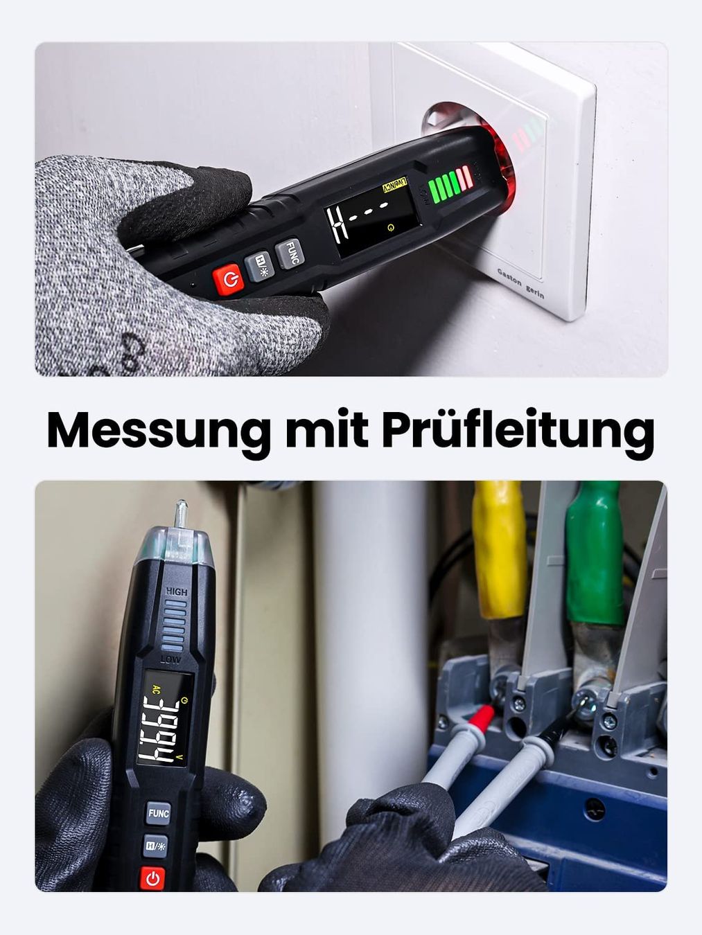 Misurare: Pro Smart Multifunktions-Spannungsprüfer – Nuovo e nell'imballaggio originale da Châtelaine venduto da topshop.switzerland 7