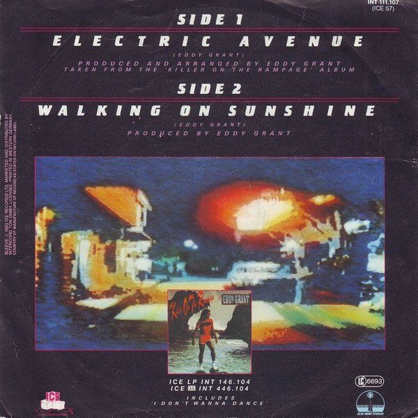 Schallplatten: Grant Eddy: Electric Avenue 7" – Gebraucht aus Steinhausen von Vilivinili 1