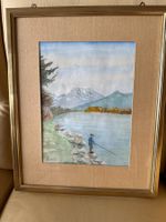Jolie aquarelle signé Sulles