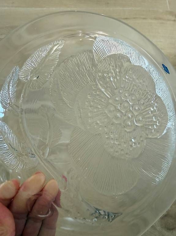Iittala Bicchieri: Nuutajärvi Pioni  Grosse Glasschale – Usato da Leissigen venduto da SKcool 2