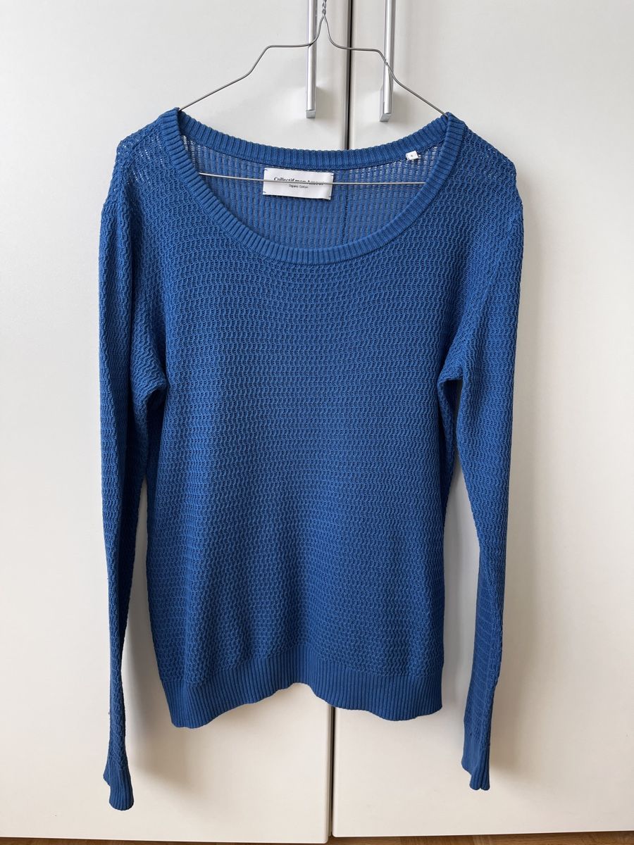 Collectif Mon Amour Pullover & Sweatshirts: Pullover Collectif mon Amour blau Gr. S Baumwolle – Gebraucht aus Zürich von Kleanthy
