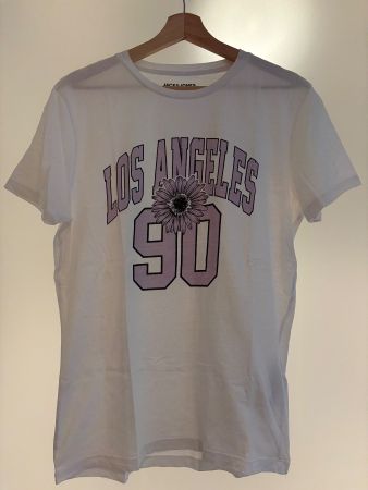 Weisses Jack & Jones Originals T-Shirt Gr. M