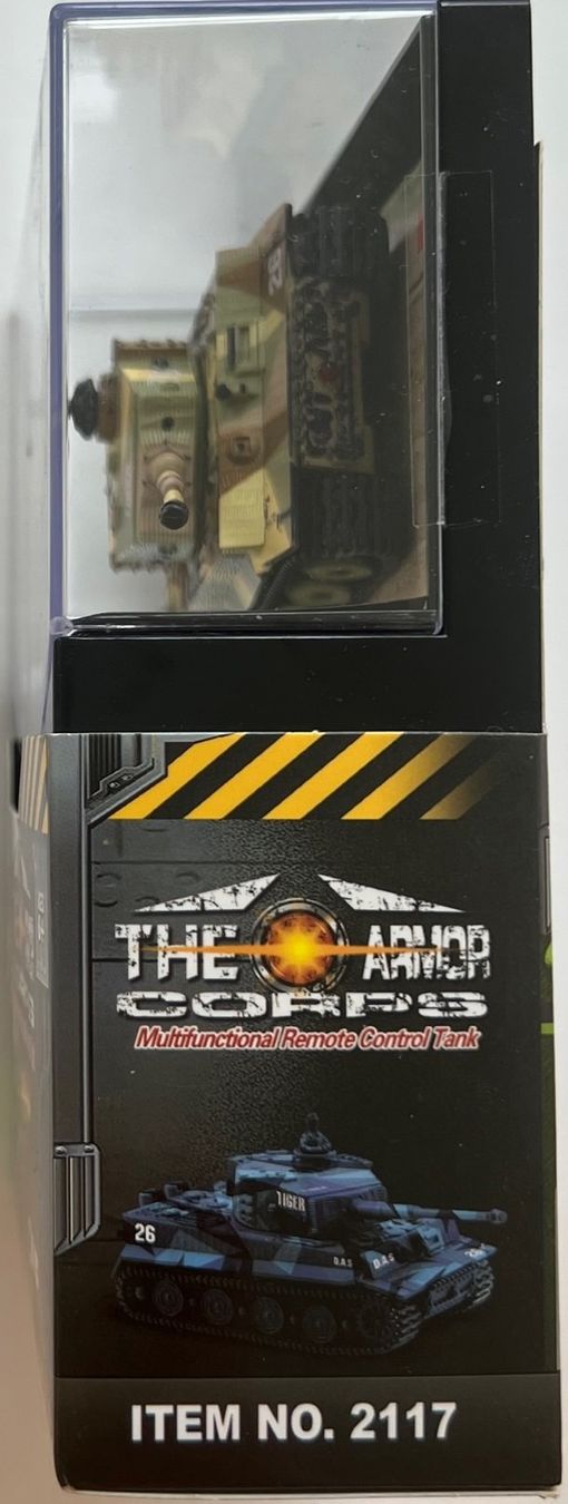 Kit di modellismo & Modellini statici: THE ARMOR CORPS RC Remote Control TANK 1:72 Tiger - Panzer – Nuovo e nell'imballaggio originale da Langnau am Albis venduto da Zauberw 4