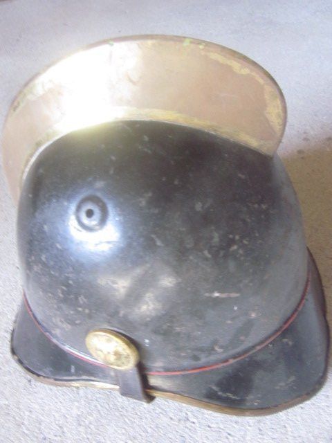 Feuerwehr: Feuerwehrhelm Feuerwehr Helm antik – Gebraucht aus Böttstein von koehlerkafi 6