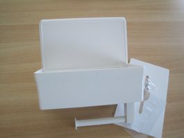 Toilettenpapierhalterbox weiss  Neu...
