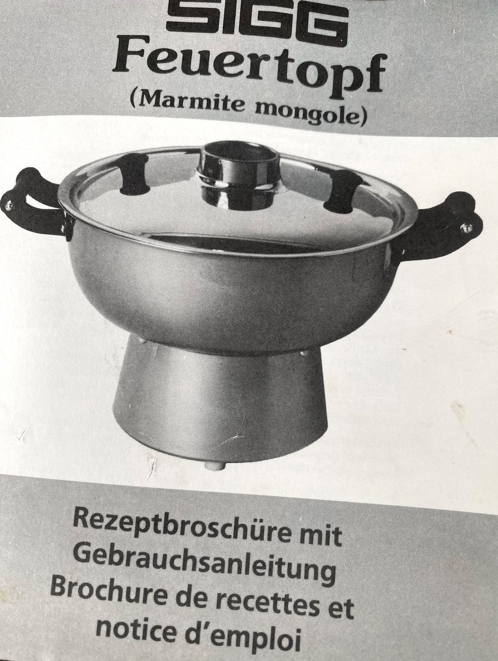 Sigg Elettrodomestici da cucina: SIGG Feuertopf/Mongolentopf Kupfer-Fondue-Set – Usato da Alpnach Dorf venduto da Sternenfunkeln 4