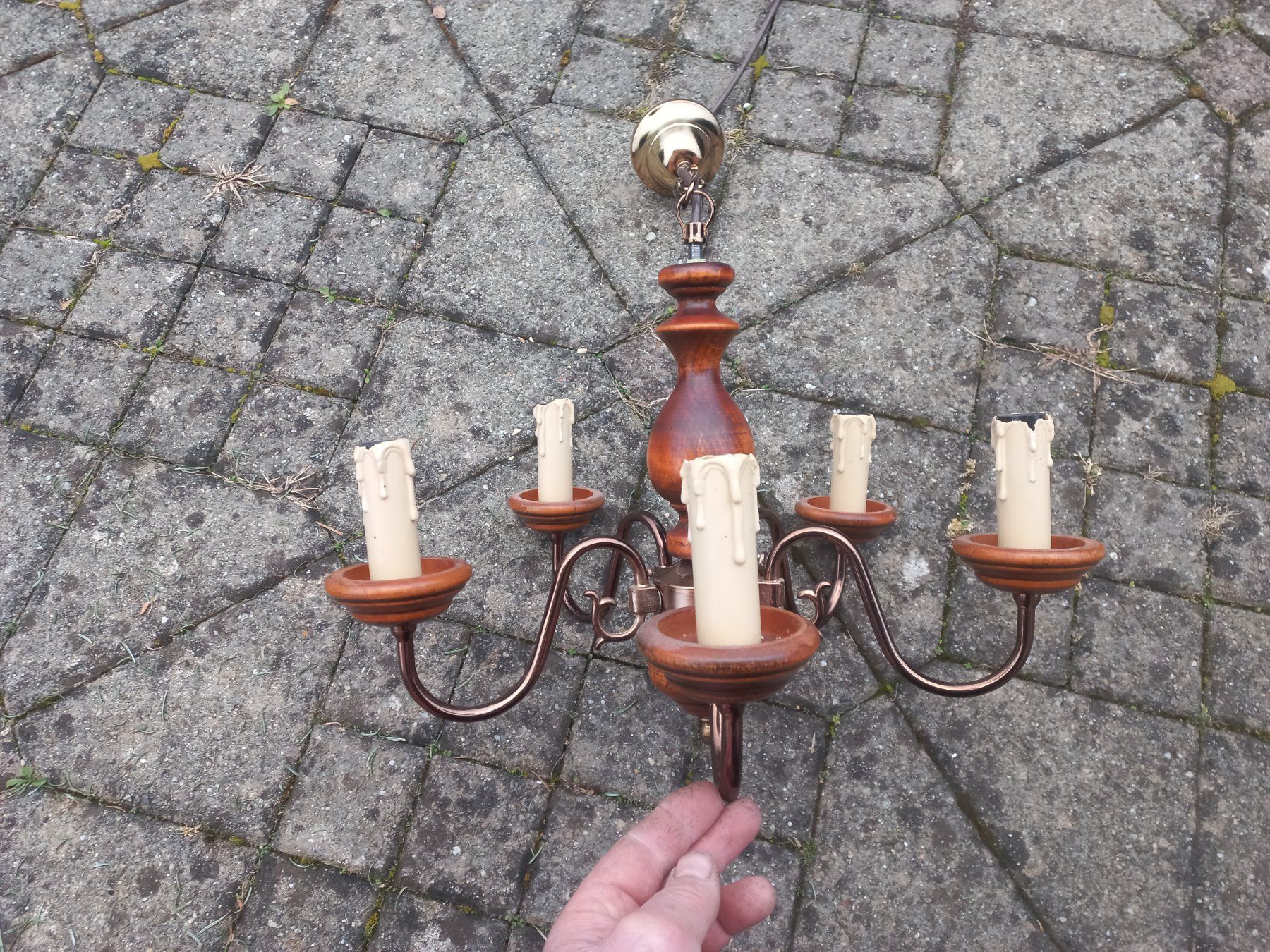 Lampadari & plafoniere: Rustikaler Leuchter / Lampe Chalet / Rustico Bauernhaus usw. – Usato da DULLIKEN venduto da Lerchclassicdulliken