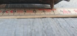 Rechter Rückspiegel Halterung, Oldtimer, vermutlich Kadett D
