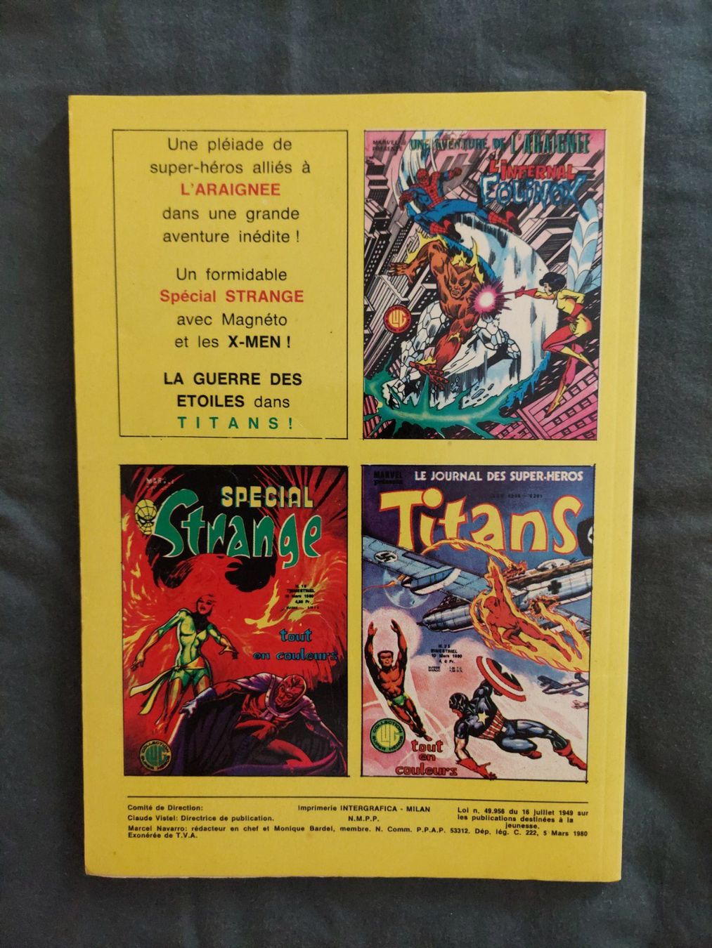 Fumetti: Strange No 123 Mars 1980 TBE – Usato da Genève venduto da Blu_BD 1