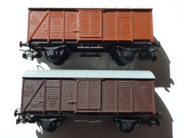 KLEINBAHN 2x No. 300 ÖBB gedeckter Güterwagen