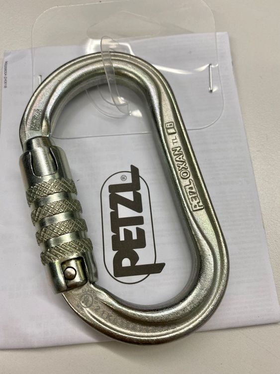 Petzl OXAN TRIACT-LOCK Stahlkarabiner | Kaufen Auf Ricardo