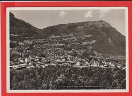 Goldau gegen Rigi   -   alte Ansichtkarte von 1938