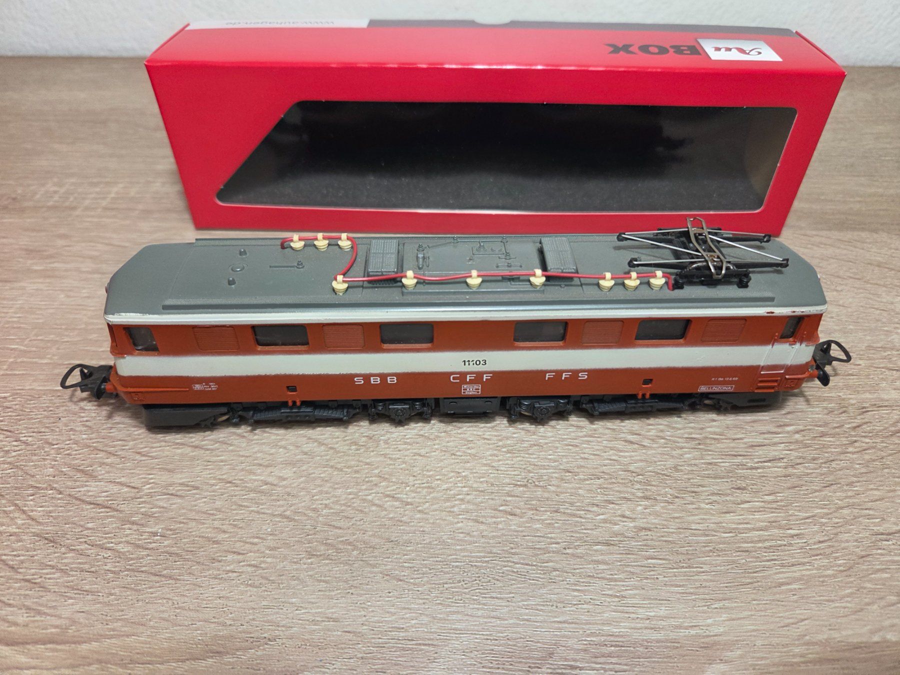 Lima Modelleisenbahnen: Lima 11103 E-Lok SBB H0 (1) – Gebraucht aus St-Aubin-Sauges von Lo_Go 4