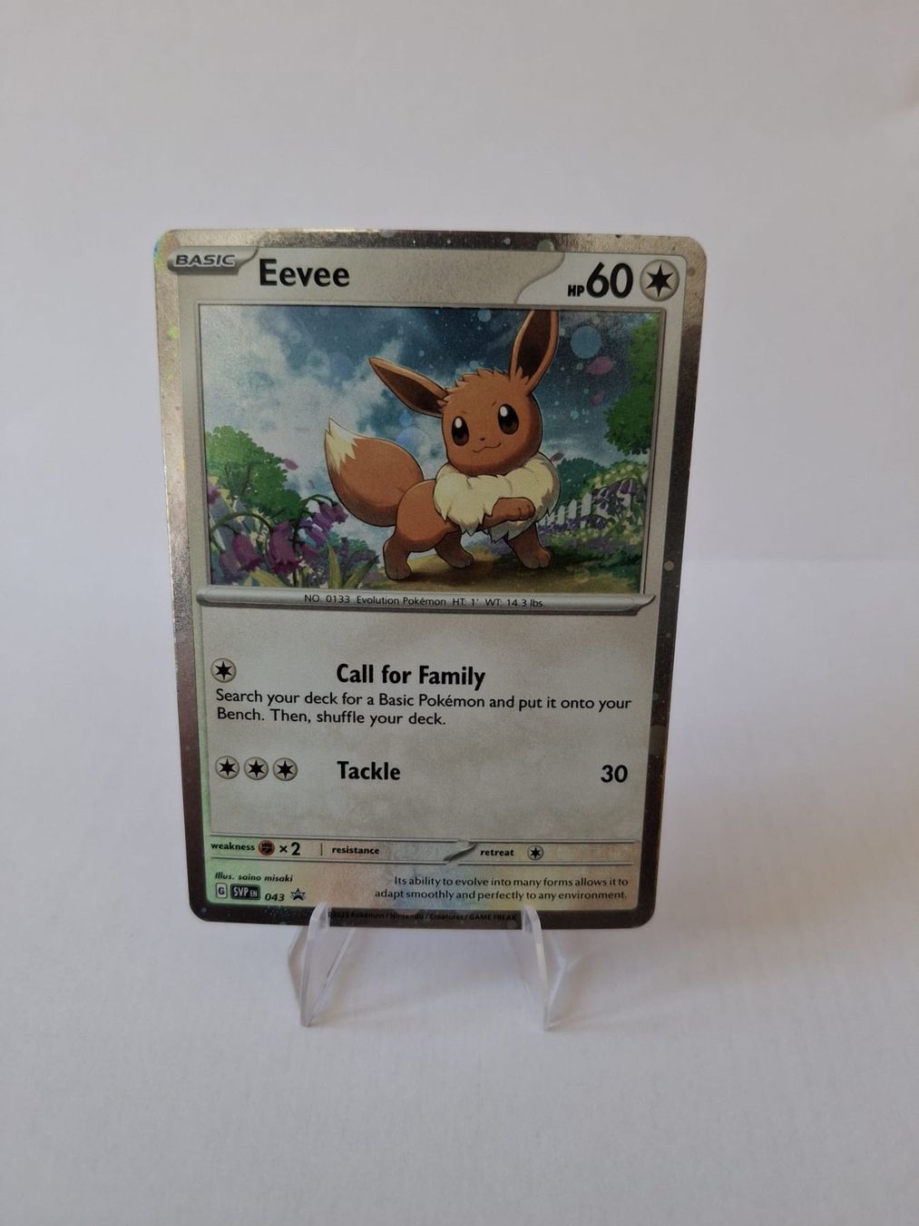 Pokémon Carte collezionabili: Pokemon - Eevee - SVP - 043 - EN – Nuovo (secondo la descrizione) da Trub venduto da PM94