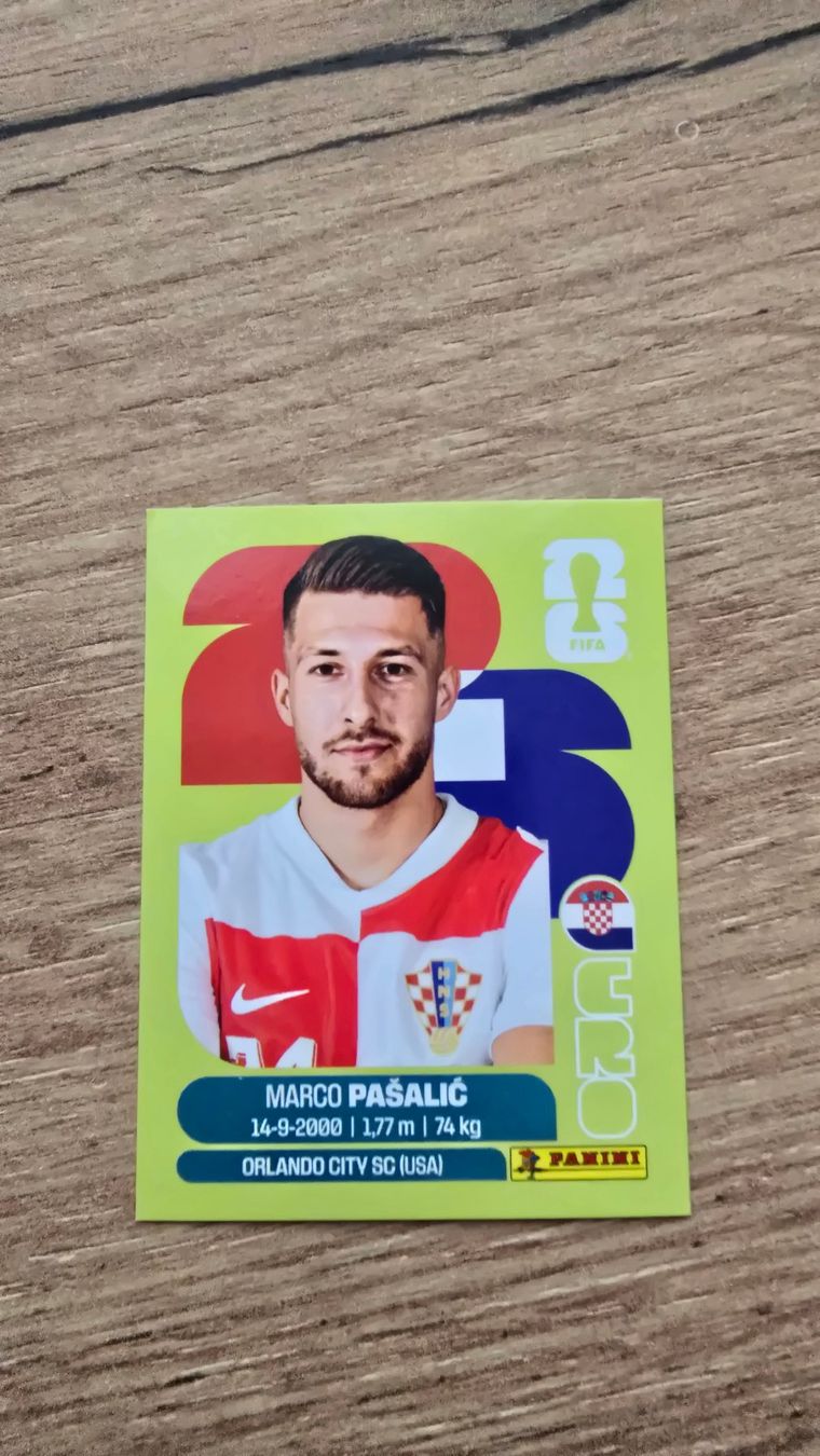 Panini Carte collezionabili: Panini WM 2026 Croatia Marco Pasalic – Nuovo (secondo la descrizione) da Seewen SZ venduto da mads_around
