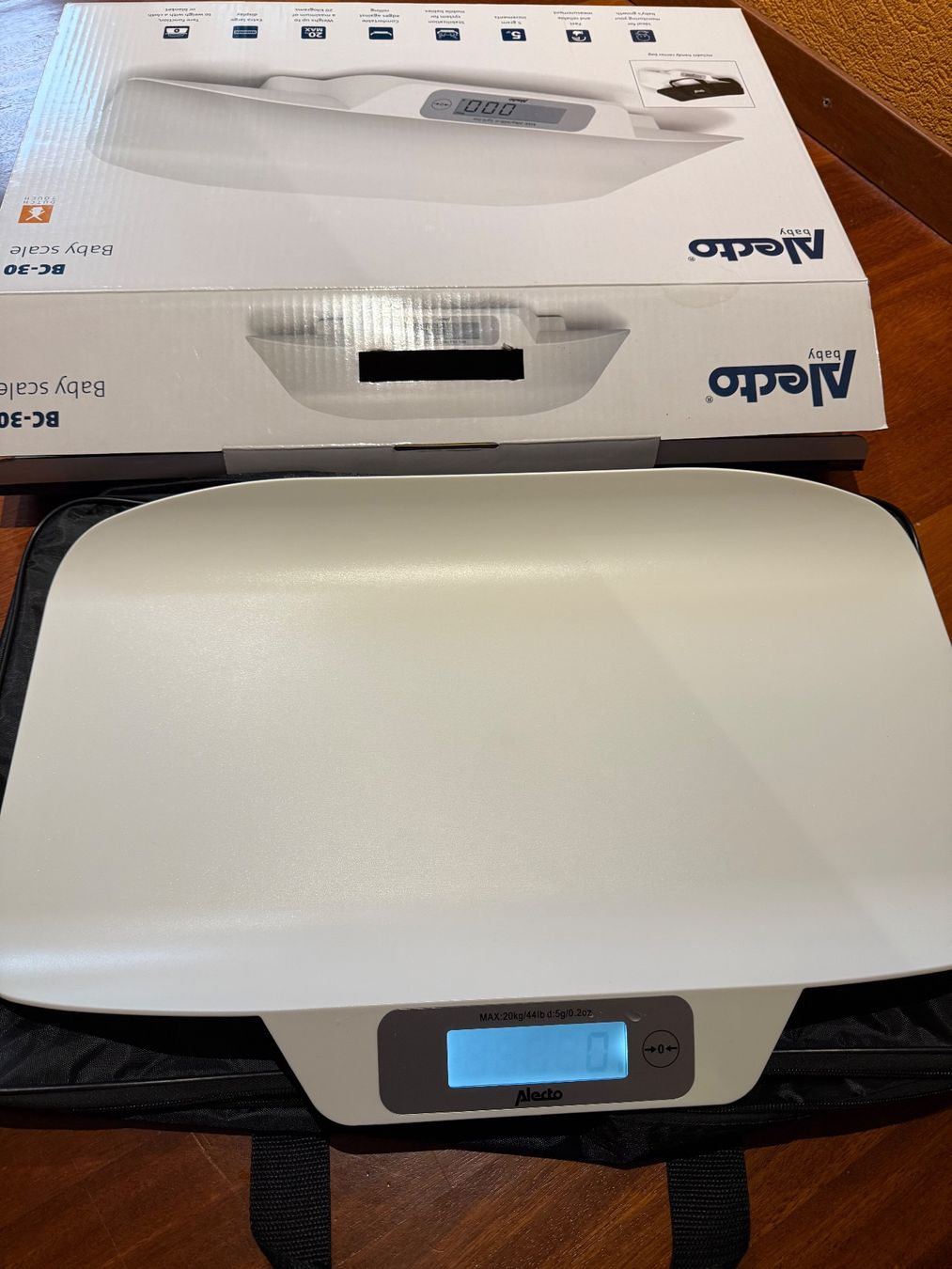 Altri prodotti & accessori per la cura del neonato: Pèse-Bébé Alecto / Electronic Baby Scale – Nuovo e nell'imballaggio originale da Mont-sur-Lausanne venduto da cit_8xct 2