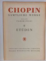 Chopin: Klaviernoten