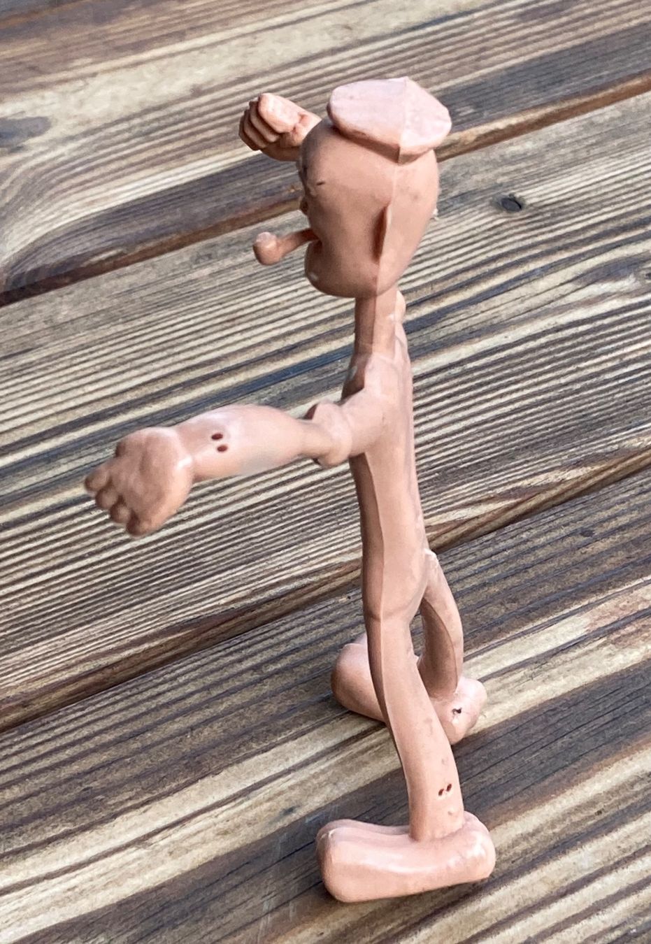 Statuette: Comicfigur Popeye Gummipuppe mit Drahtgestell – Usato da Lüchingen venduto da Eeizo 3