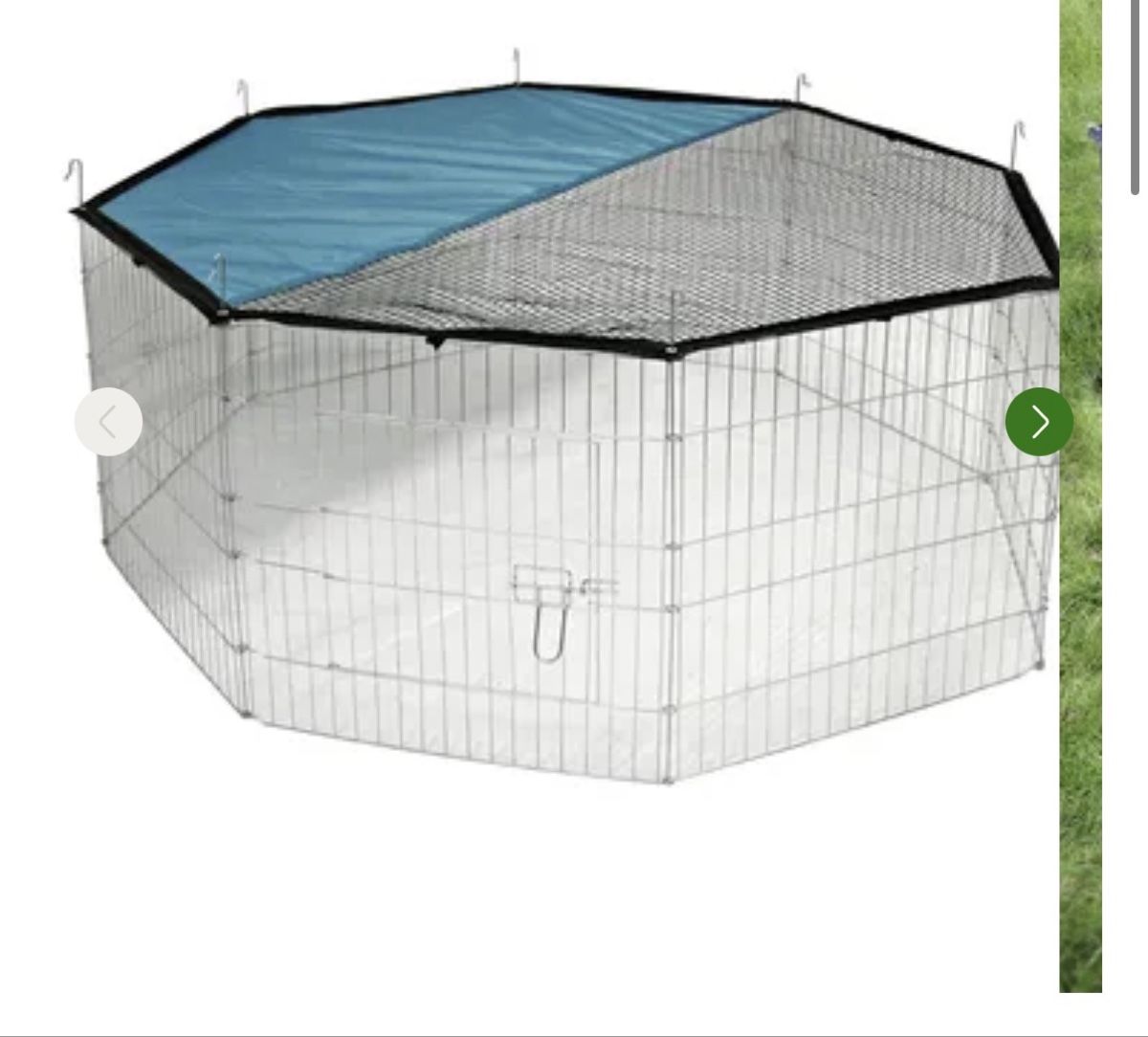 Gabbie, trasporto & Sicurezza: Outdoor Rabbit Pen / cage – Usato da Maur venduto da CLTT-Grueter 3