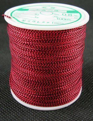 Nastri decorativi: Metallkordel Dunkelrot 0.8mm / 10m – Nuovo (secondo la descrizione) da Rüegsau venduto da Tausendfreund