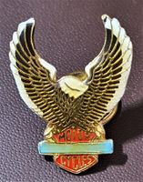 Q192 - Pin Motorrad Logo mit Adler Motor Cycles