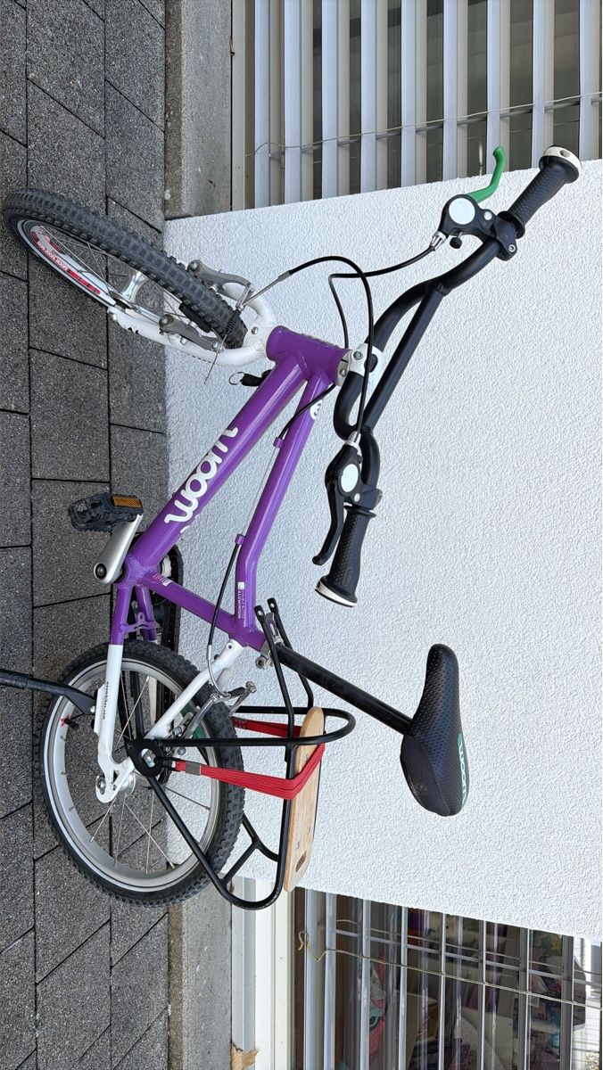 Woom Biciclette: Kinderfahrrad lila Grösse 16 gebraucht – Usato da Kreuzlingen venduto da baris.guendogdu