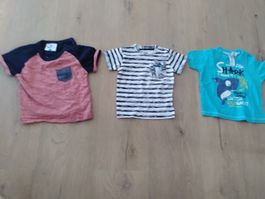 3 T-Shirts für Jungs - Grösse 62/68